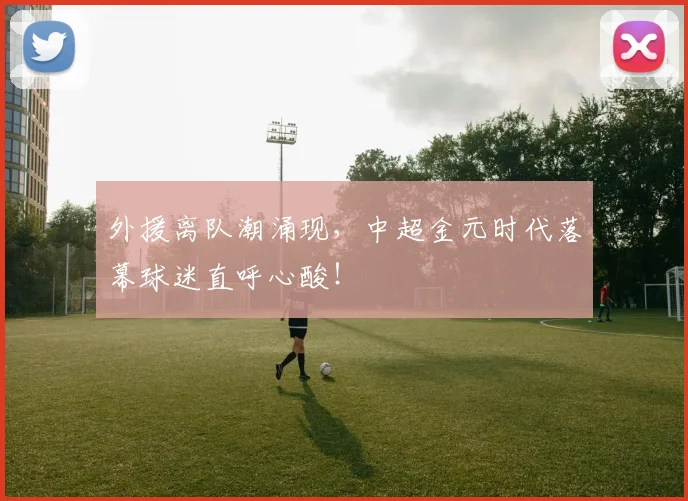 外援离队潮涌现,中超金元时代落幕球迷直呼心酸!
